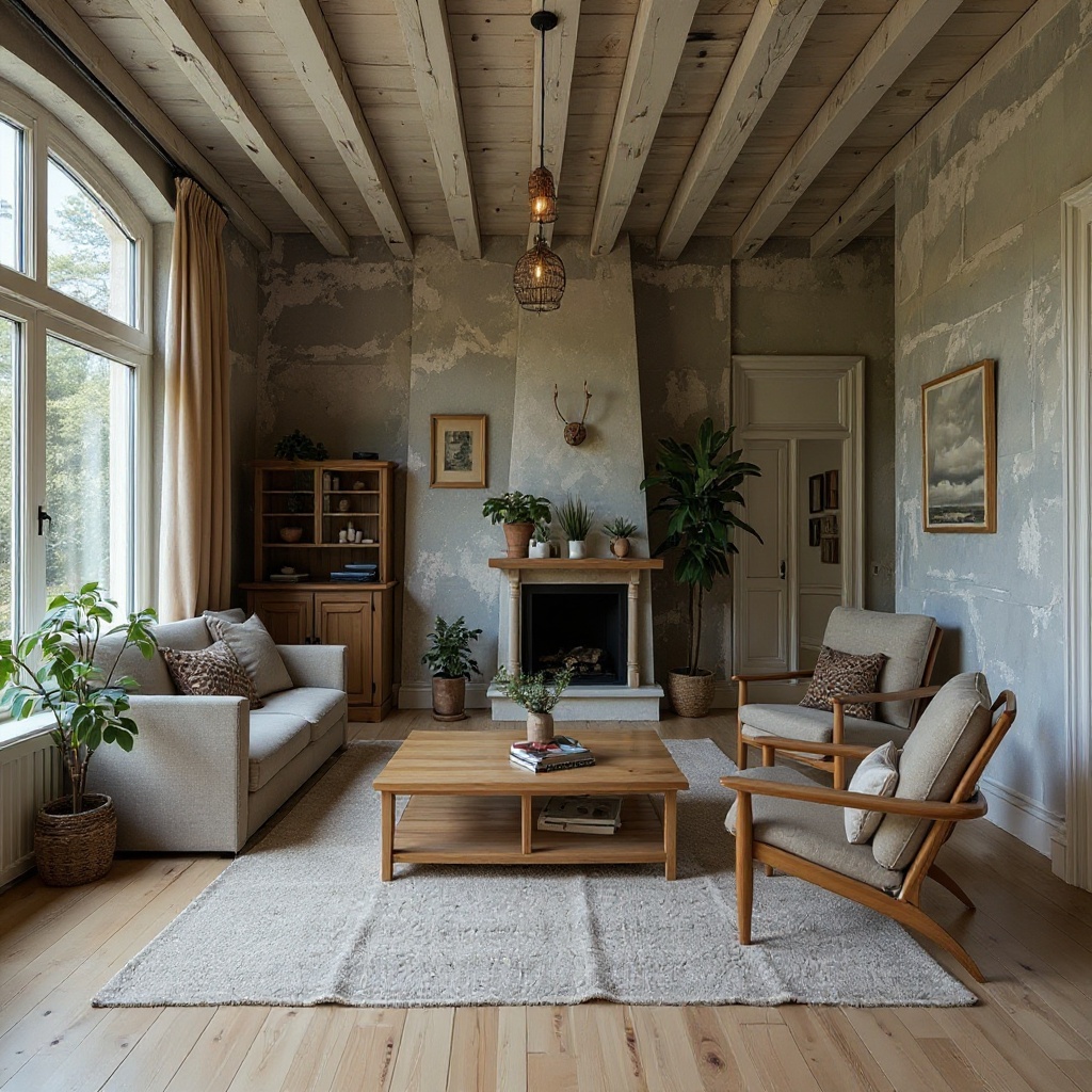 combine wood warmth of first with industrial of second